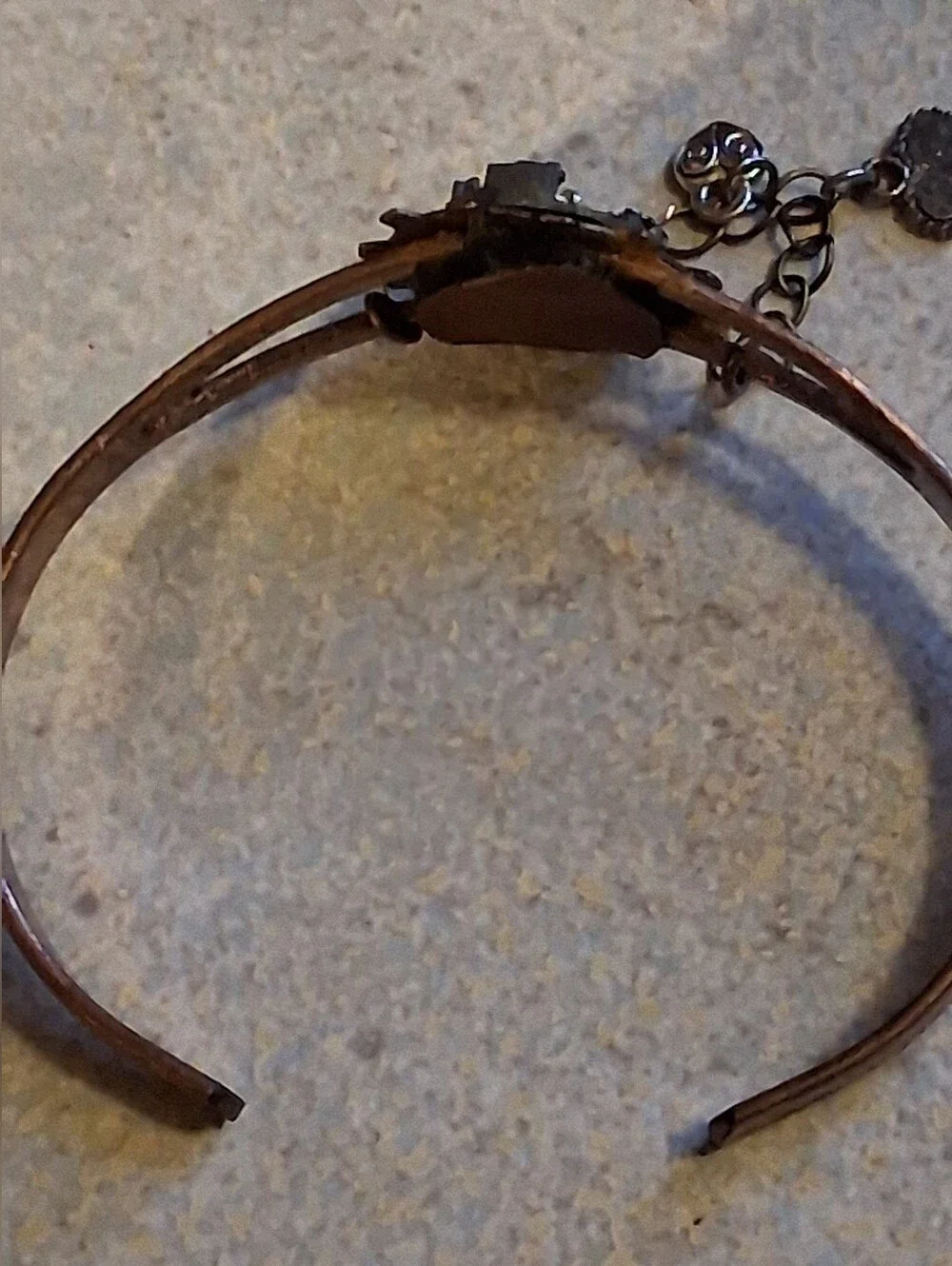 Steam Punk Artisian Made Copper Bracelet